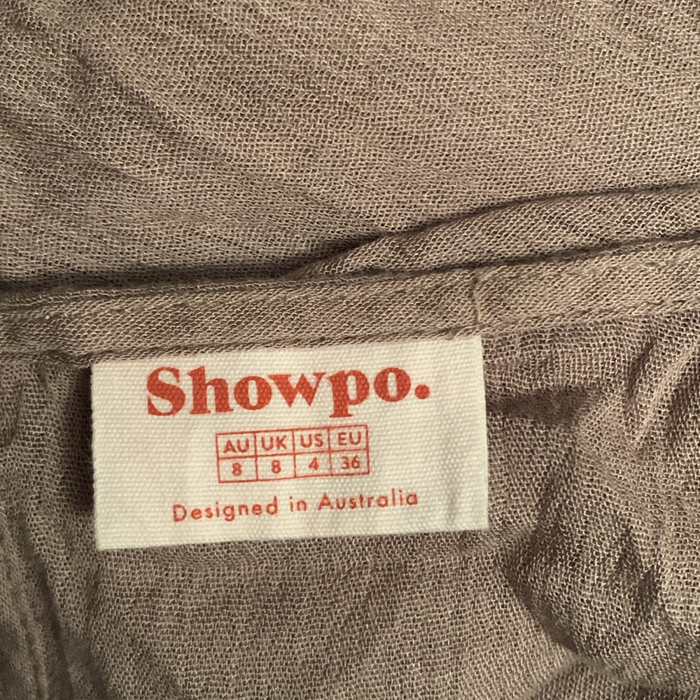 Showpo Tan Wrap Robe - Picture 12 of 13